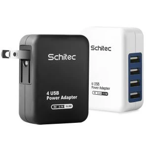 4 pordiga 5 V USB kodu seinalaadija
