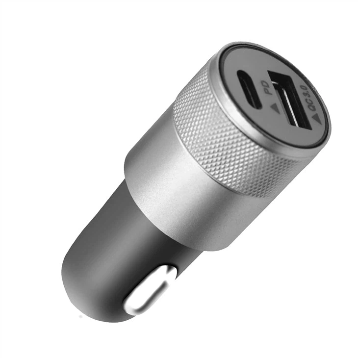 Portable Electronic Dual USB Cell Phone Car Charger